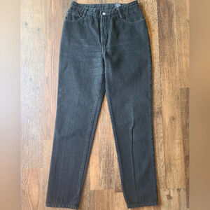 90s Y2K BONGO High Rise Loose Relaxed Fit Black Denim Jeans